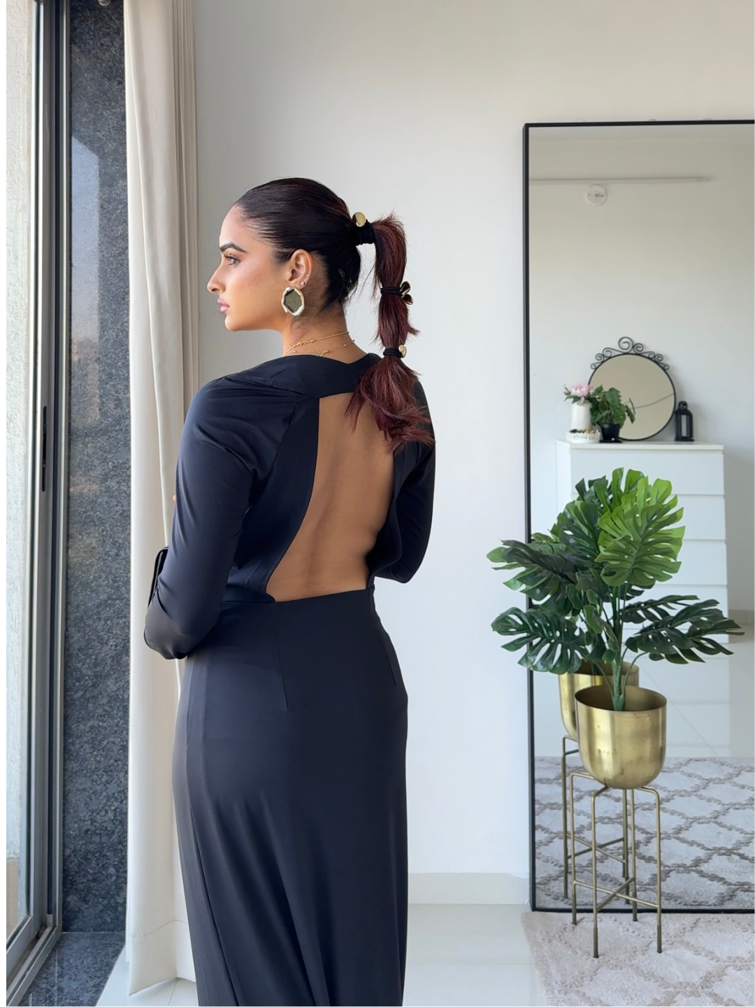 Twilight Allure Backless Bodycon Gown