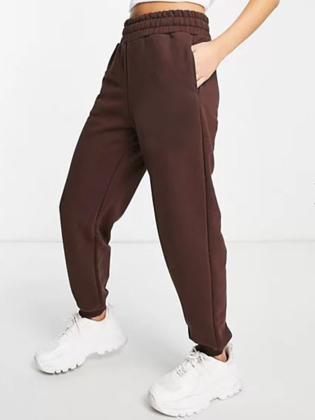 Brown Fleece Jogger