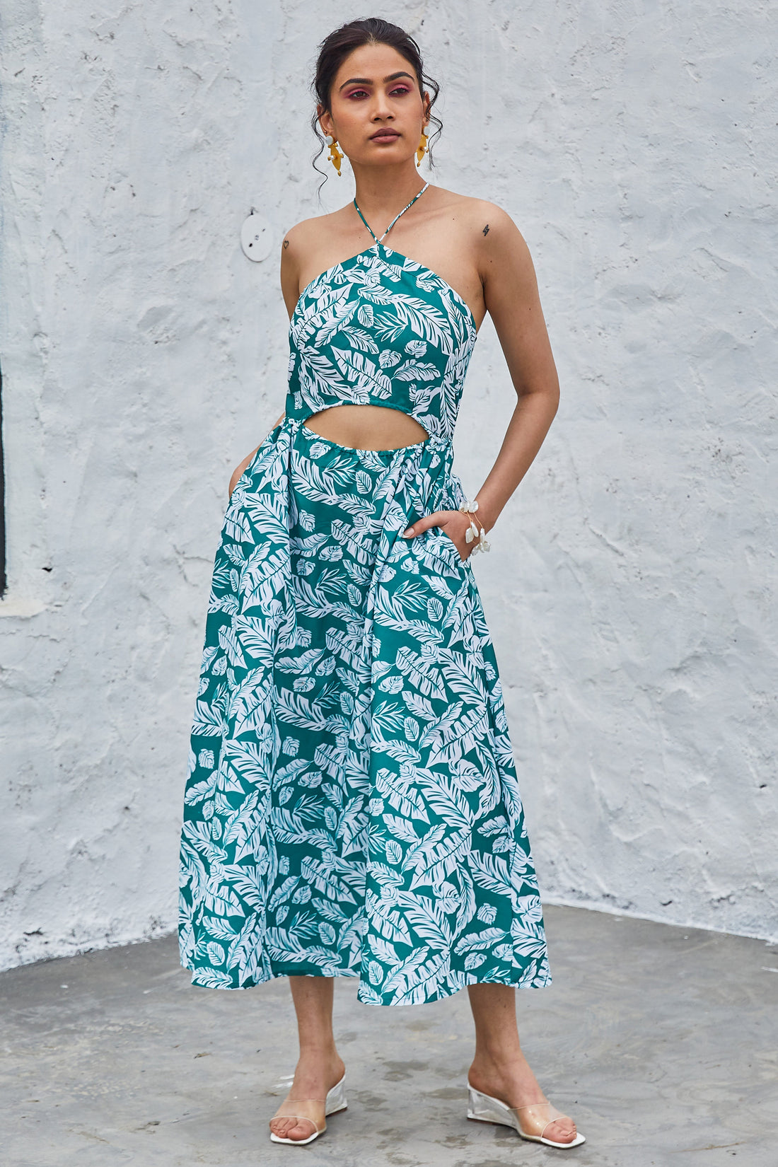 Aurora Flared Maxi Dress